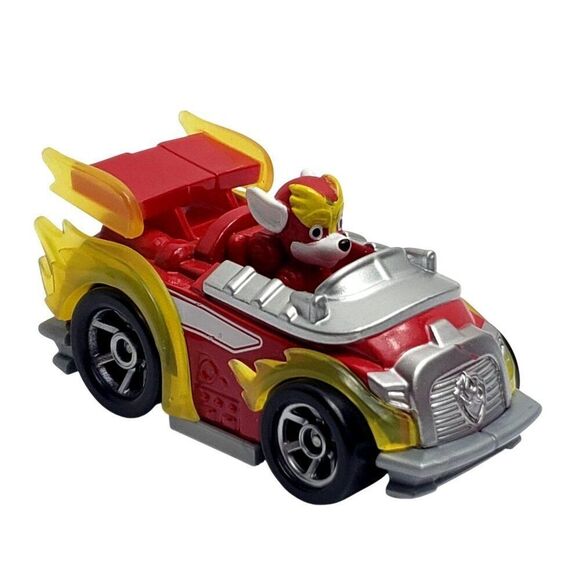 Paw Patrol Skye & Wildcat Diecast True Metal Mighty Pups Vehicles With Figures - Picture 3 of 7
